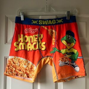 Swag Kellogg’s Honey Smacks Men’s Boxer Briefs Size XL NWOT